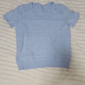 Light Blue Knit Sweater